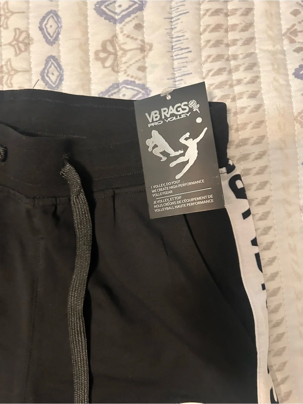 VB Rags Pro Volley Women's Black Track Joggers